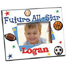 New Baby "Future All-Star"  Personalized  Printed Frame
